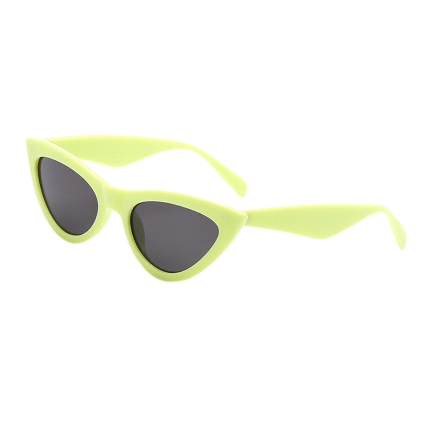 Riding Glasses Fishing Glasses Retro Vintage Cateye Sun Glasses for Women Green