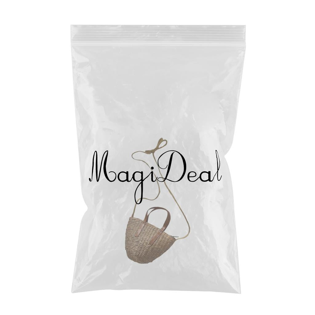 Bamboo Backpack with Lid and Shoulder Strap Handwoven Rattan Basket for Kids