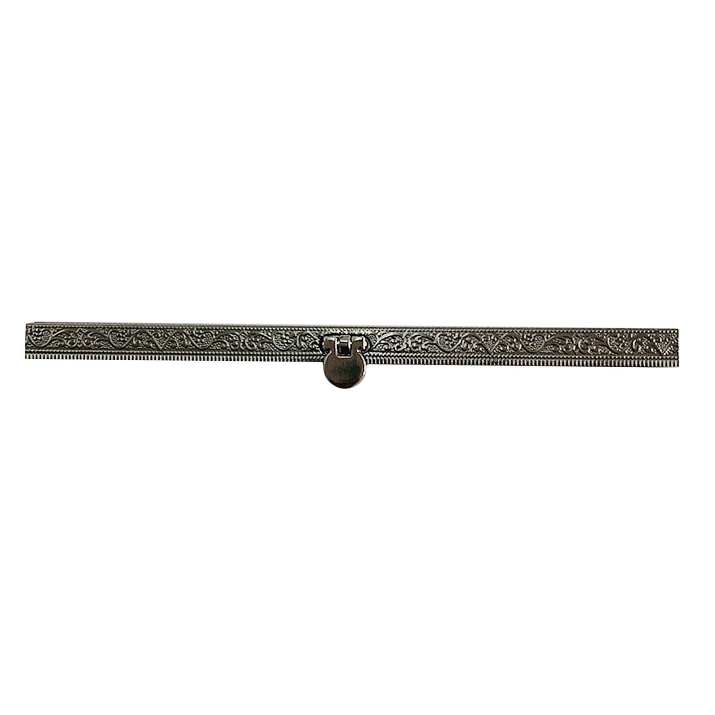 Metal Coin Purse Bag Frames Kiss Clasp Locks, DIY Accessory Black