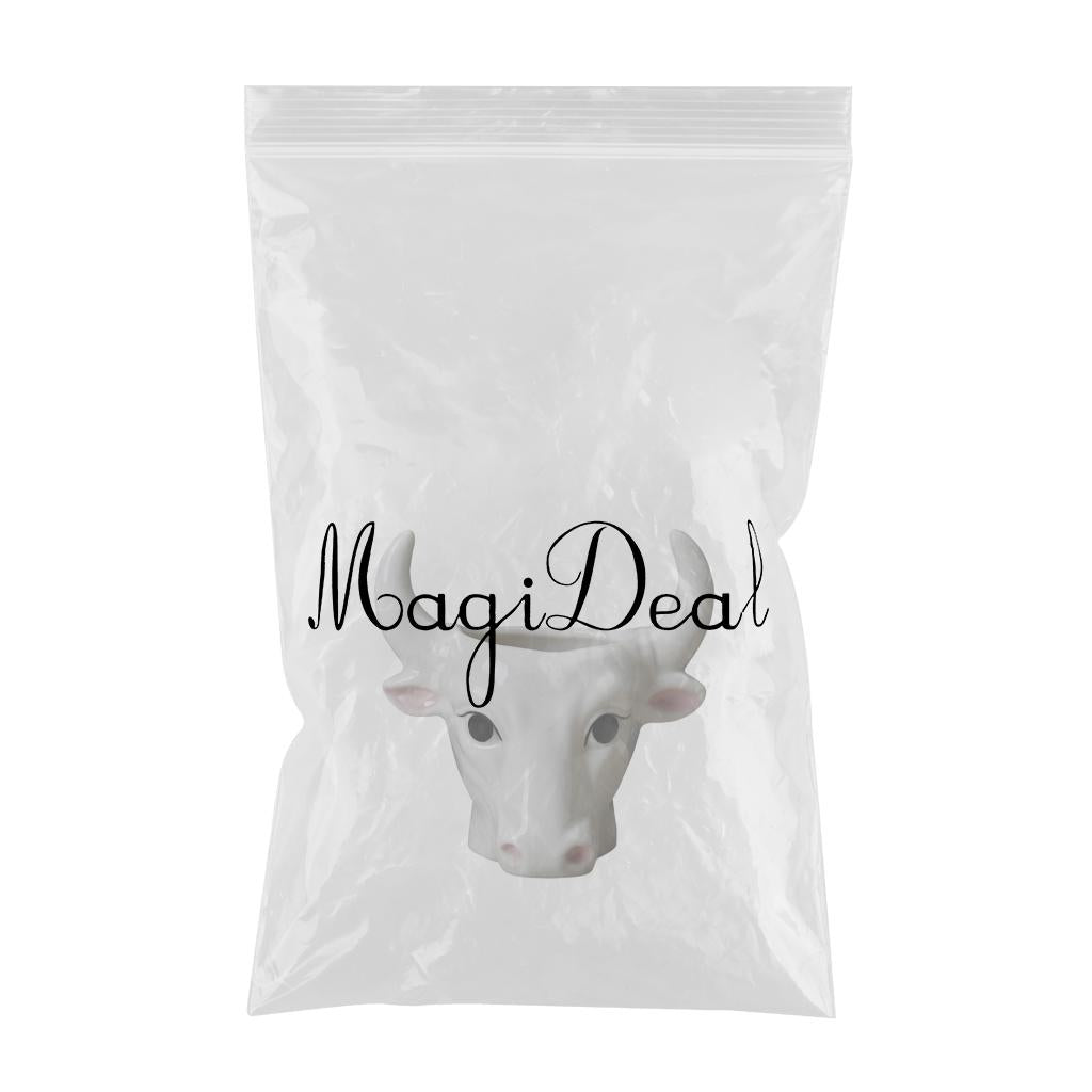 Mini Bull Succulent Pot Flower Plant Planter Flowerpot Office Home Balcony