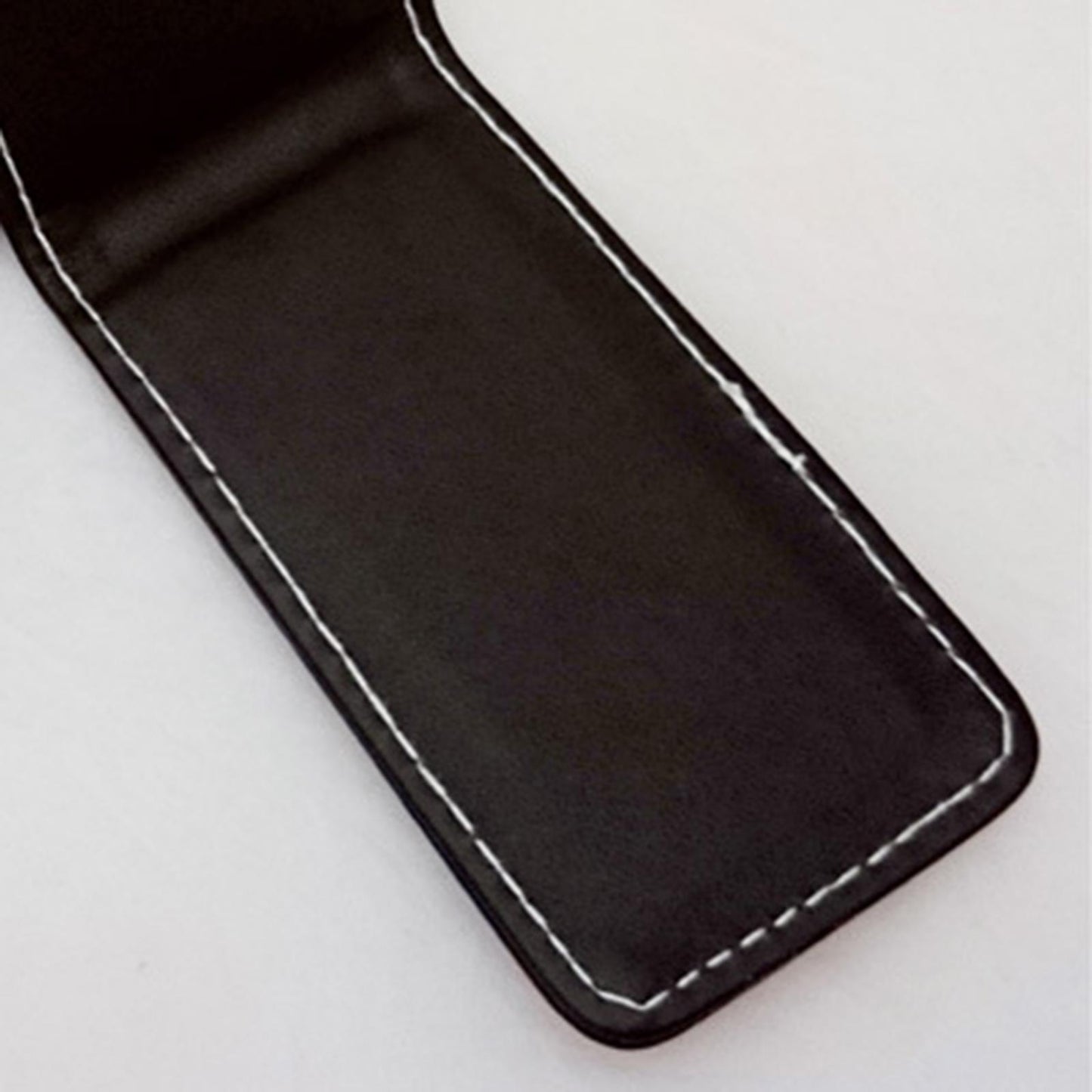 Magnetic Money Clip Dollar Cash Clamp Card Holder Wallet Coffee_80x46x8mm