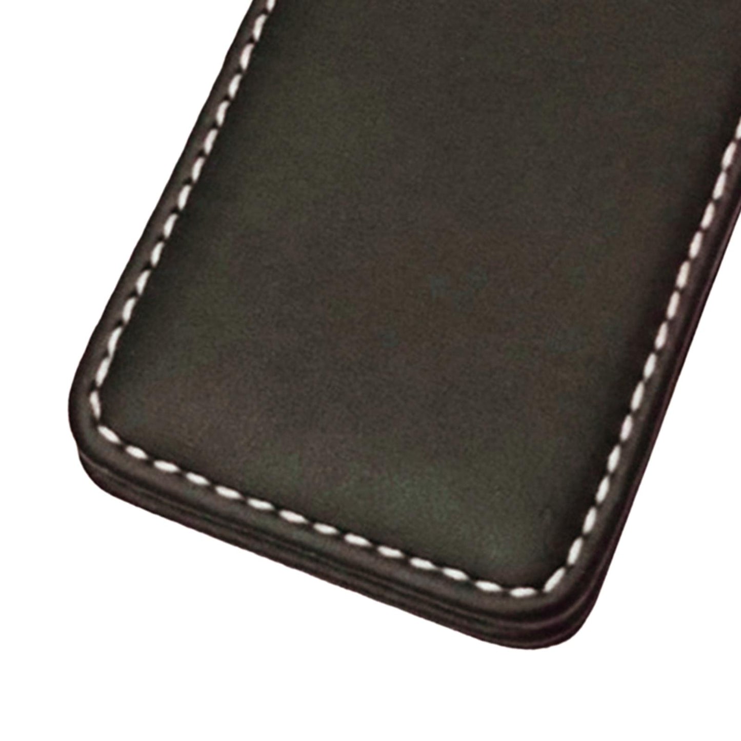 Magnetic Money Clip Dollar Cash Clamp Card Holder Wallet Coffee_80x46x8mm