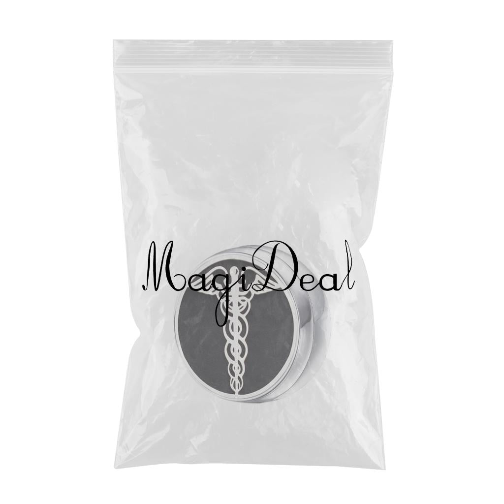 Stainless Steel Essential Oil Diffuser Locket Button for Face Mask Wing