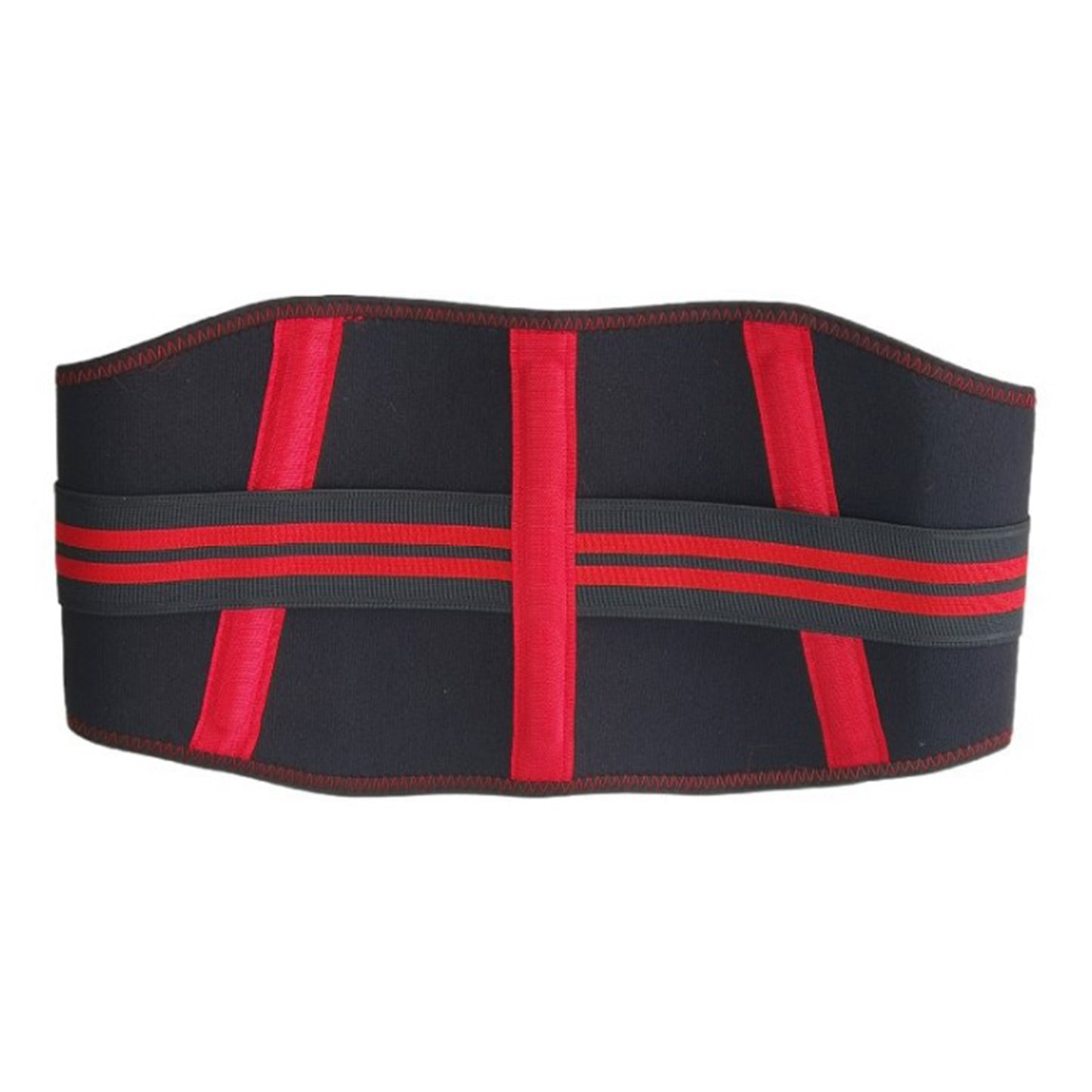 Weight Loss Waist Trainer Slimming Trimmer Belt Strap Red Silver L