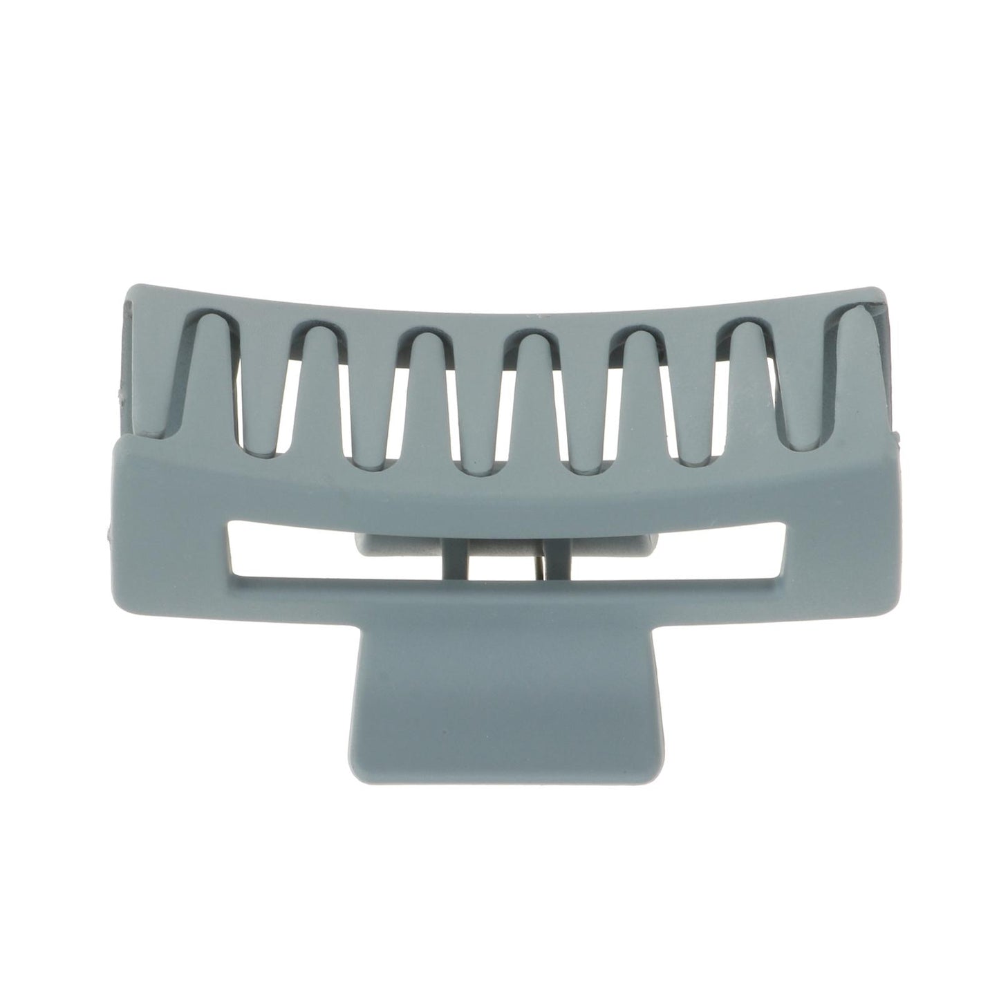 Women Hair Claw Clip Clamp Thick Hair Butterfly Ponytail Holder Matte Grey
