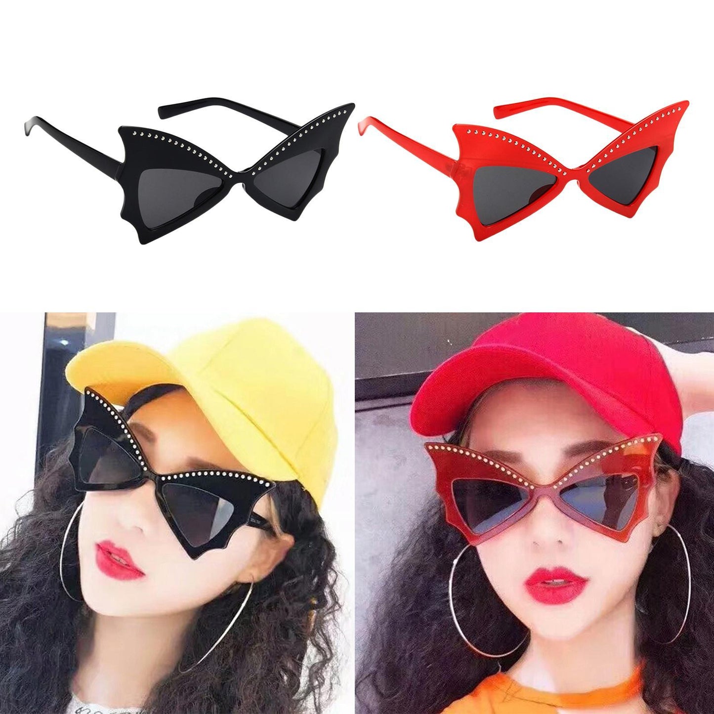 Fashion Oversized Sunglasses Women's Luxury Large Big Sunglass UV400 Black