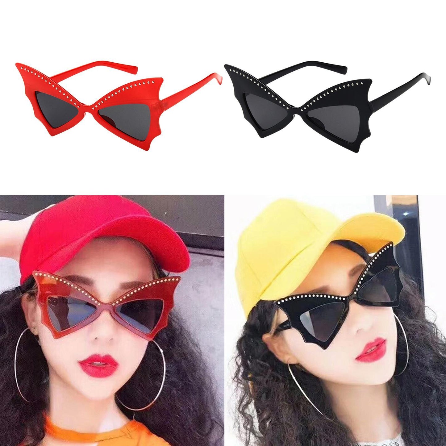 Fashion Oversized Sunglasses Women's Luxury Large Big Sunglass UV400 Black