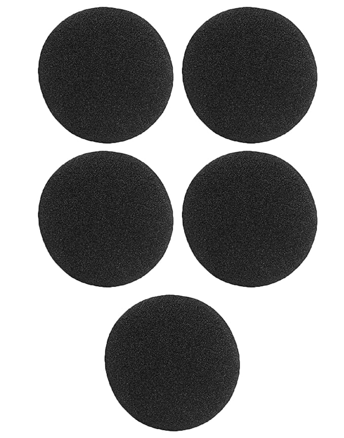 UNIQKART 3 Pairs Black Replacement Ear Cushion Pads for Sennheiser PX100 Koss