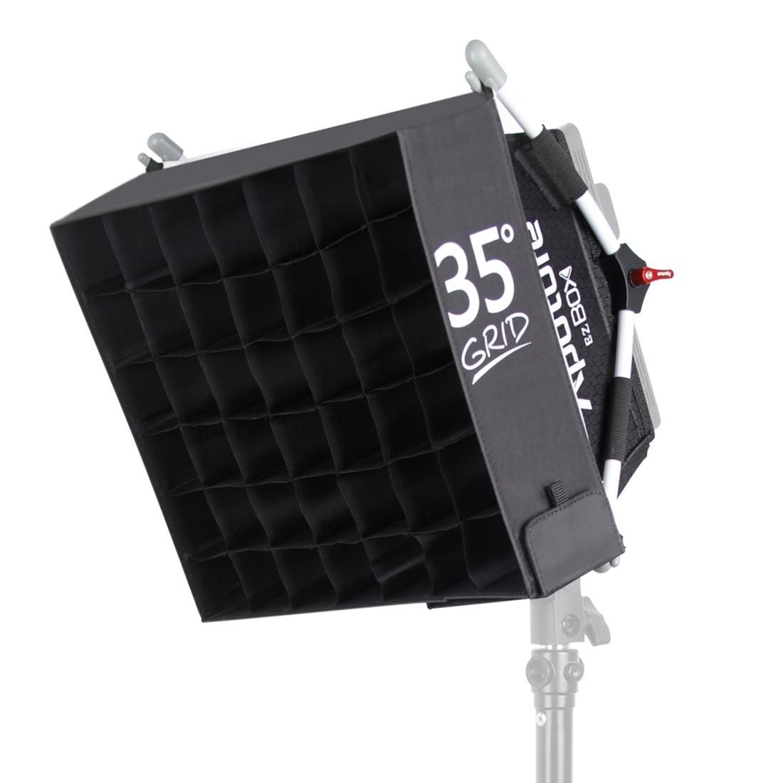 Aputure Softbox Easy EZ + Grid Box Diffuser Kit for Amaran LED AL-528 & HR-672 Lights