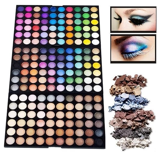 UNIQKART 180 Full Colors Professional Makeup For Eyeshadow Palette Makeup Eye Shadow