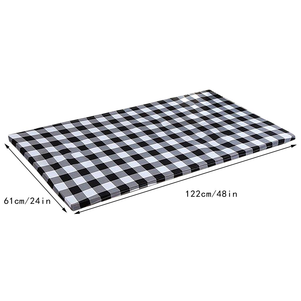 Rectangular Polyester Table Cloth Wedding Home Tablecloth 122x61cm Style B