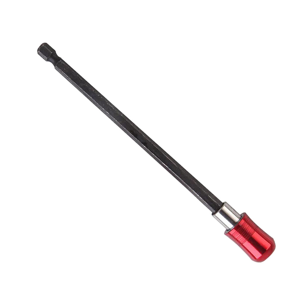 1/4 Hex Shank Quick Release Magnetic Holder Extension 150mm Red"