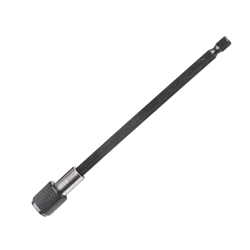 1/4 Hex Shank Quick Release Magnetic Holder Extension 150mm Black"