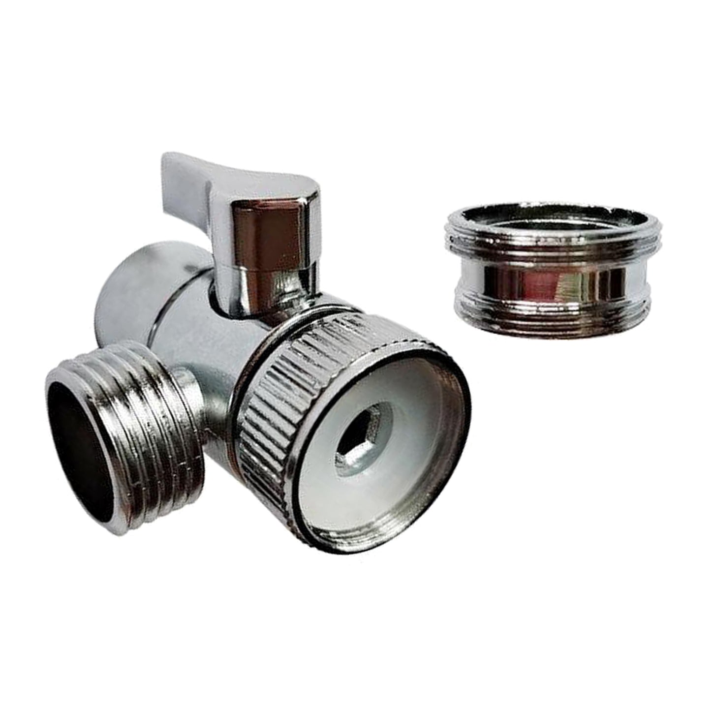22mm Shower Head Diverter Valve Faucet Adapter Splitter Style B