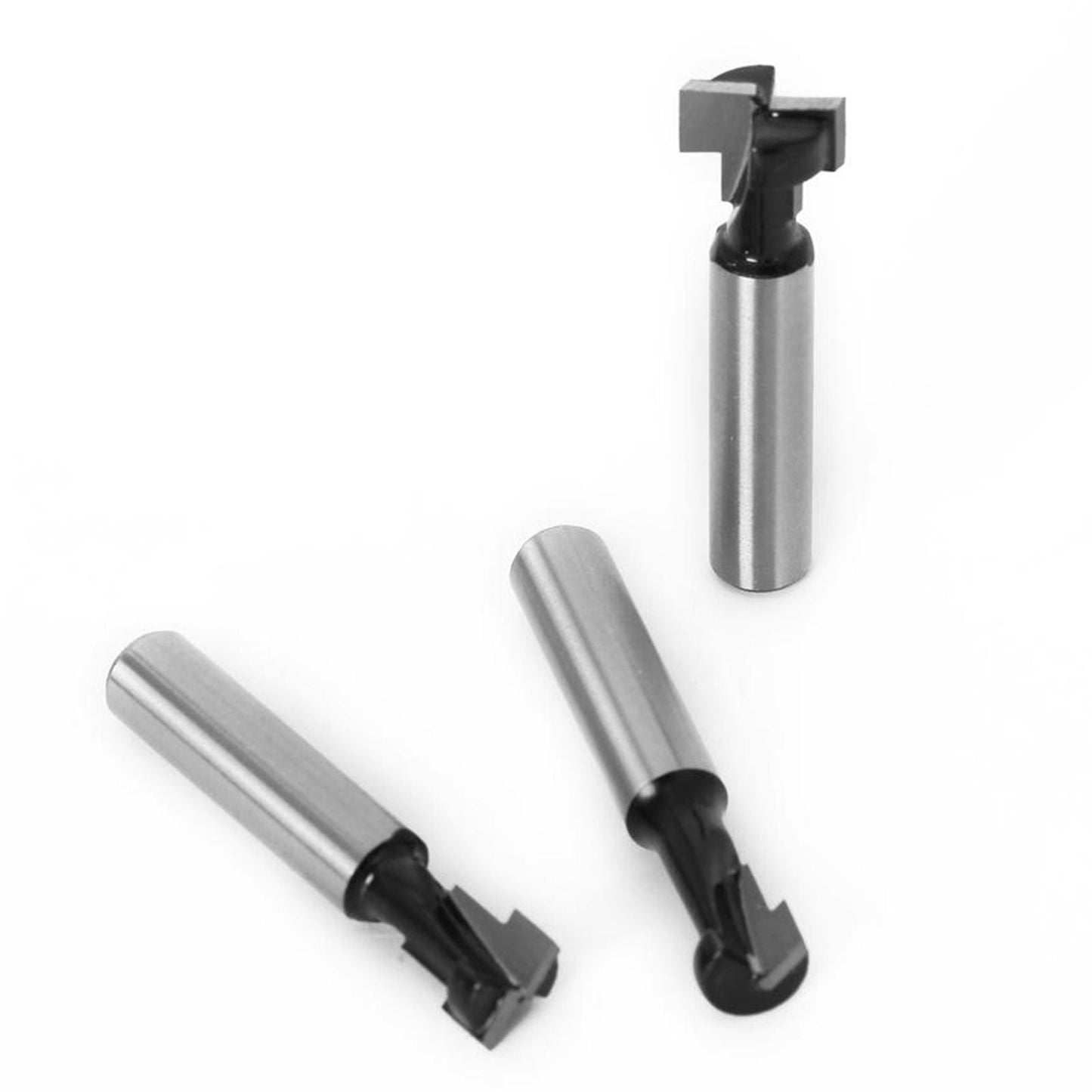3/8 1/2 Straight T Slot Router Bit & T-Track Slotting Cutter Tool Style4"