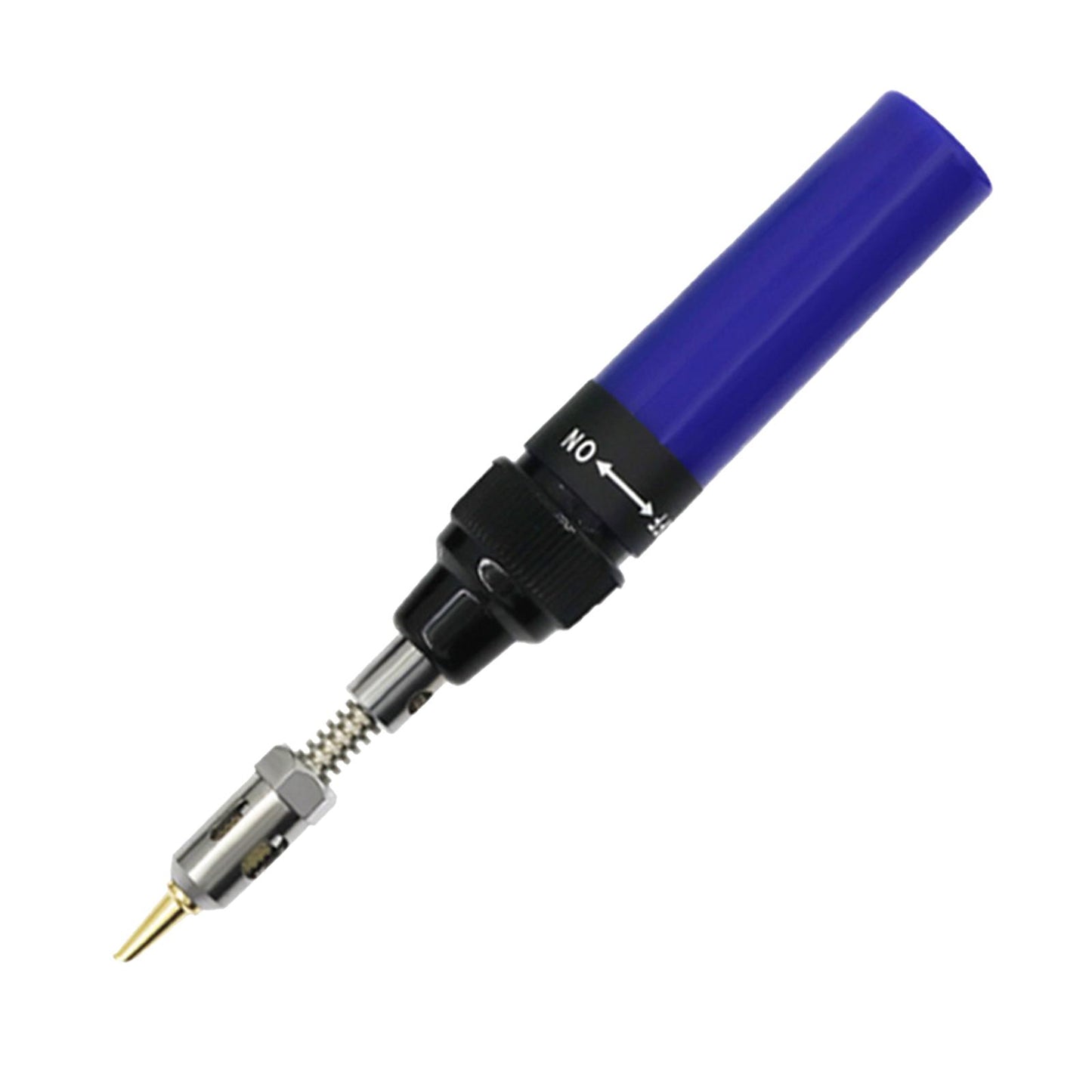Butane Gas Cordless Soldering Iron Kit Torch Heat Solder Welding Pen Blue