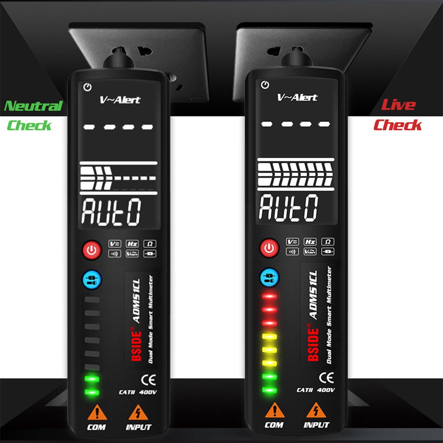 3-Line LCD Digital Multimeter Voltmeter AC DC Voltage Tester Style 1