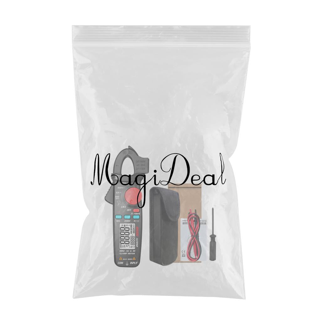Clamp Meter Digital Clamp Meter AC/DC Voltage Current V-Alert Tester