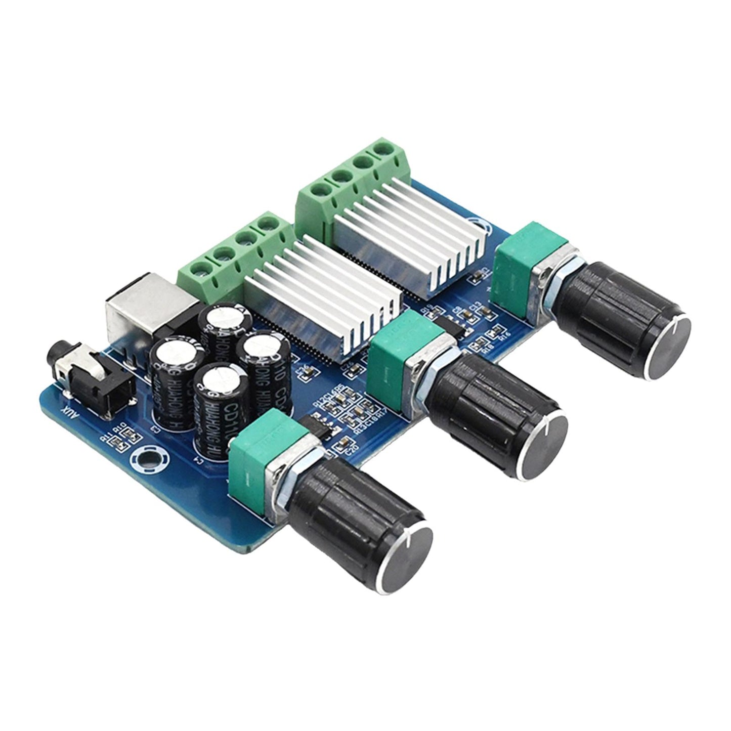 XH-A355 2.1 Channel Digital Stereo Audio Power Amplifier Board Voice Player