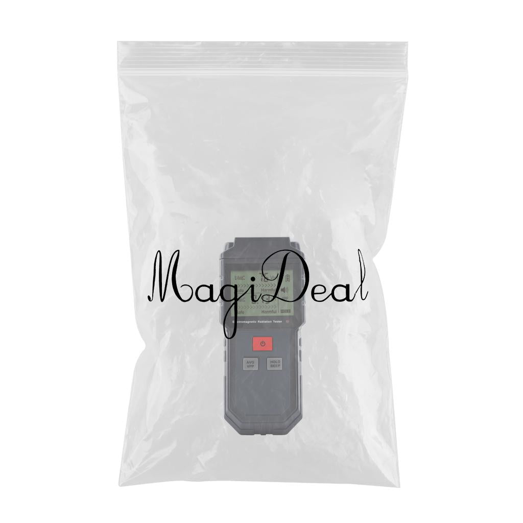 EMF Meter Electromagnetic Field Radiation Detector with Sound-Light Alarm
