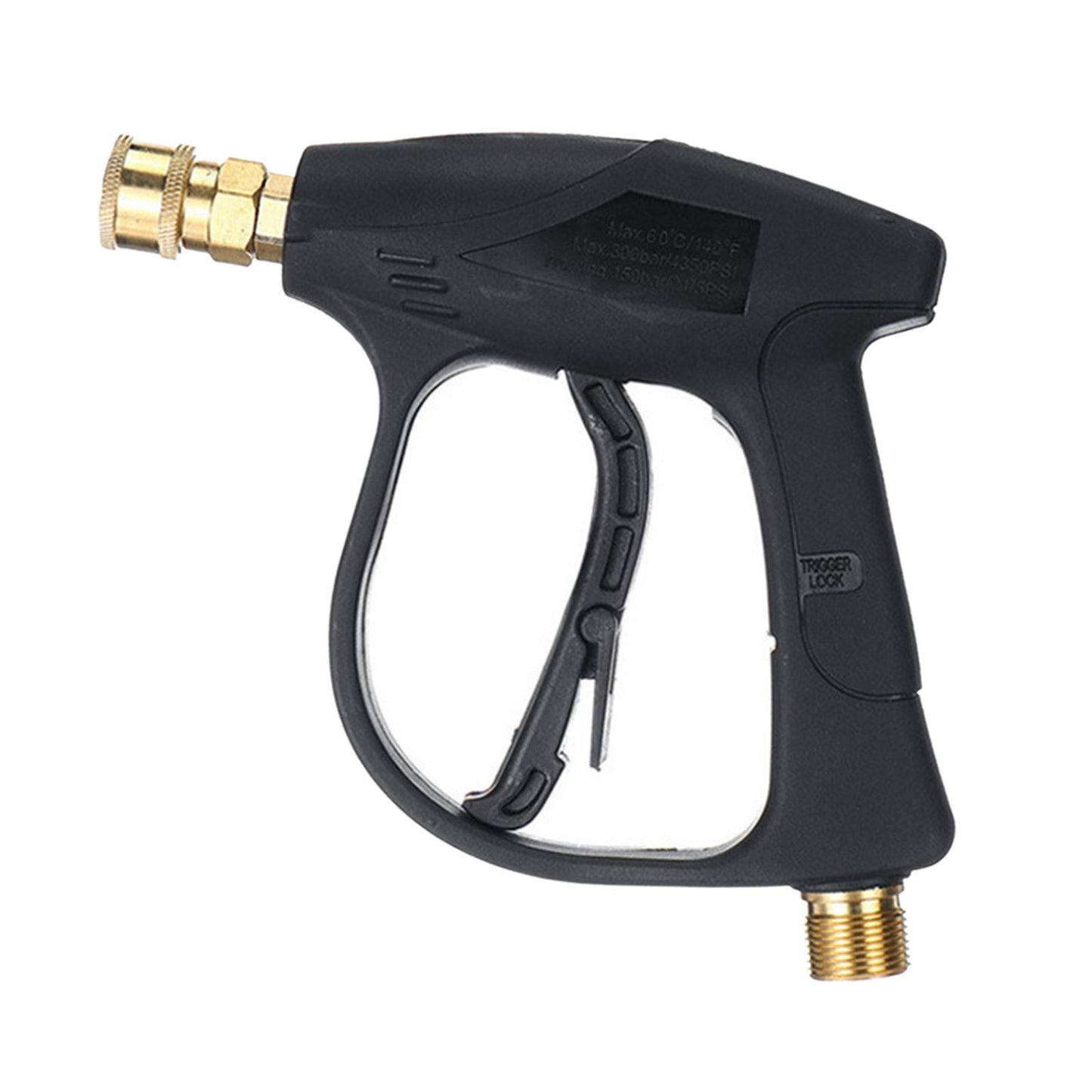 High Pressure Washer Gun Sprayer with Nozzle Tip 5000 PSI for Cleaning Roof with 5 nozzles