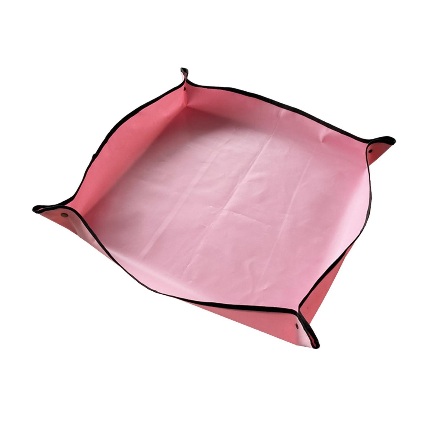 Indoor Plant Repotting Mat Gardening Transplanting Tarp 50x50cm Pink