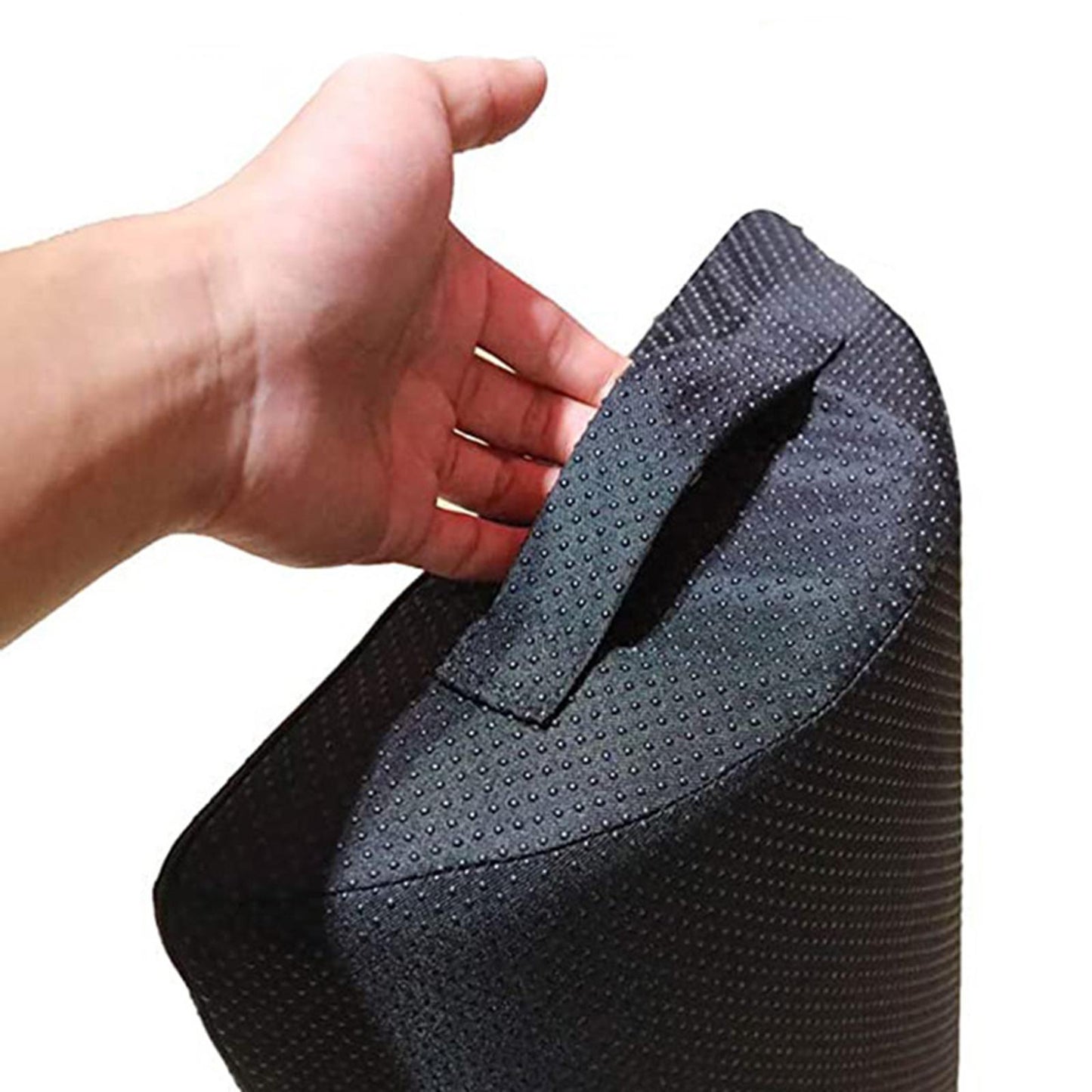 Foot Rest Pillow Cushion Travel Office Home Leg Up Footrest Anti-slip Cloth