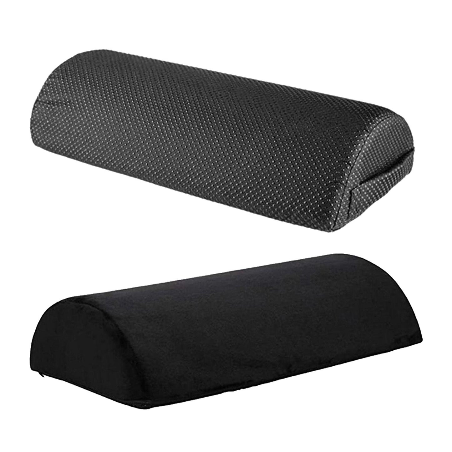 Foot Rest Pillow Cushion Travel Office Home Leg Up Footrest Anti-slip Cloth