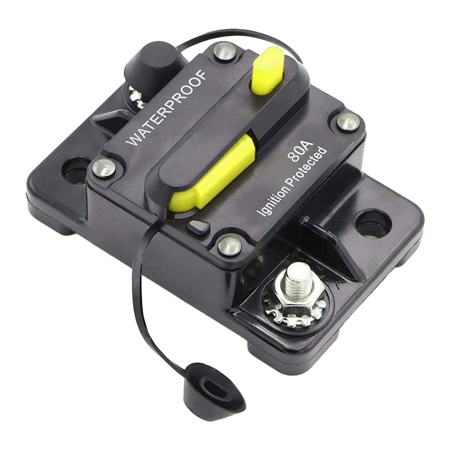 30-300 AMP Circuit Breaker IP67 Waterproof 12V-48V Manual Reset Fuse 80A