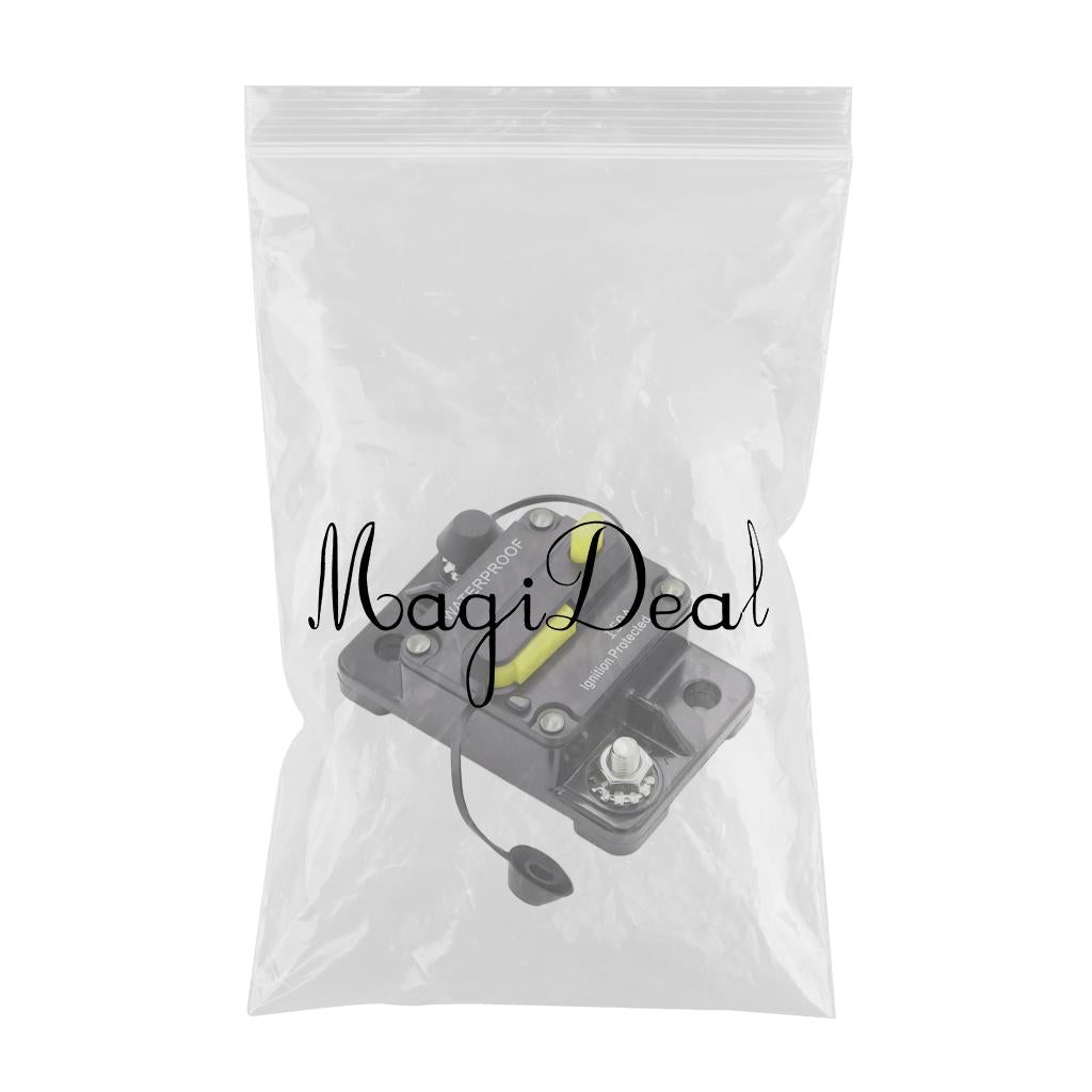 30-300 AMP Circuit Breaker IP67 Waterproof 12V-48V Manual Reset Fuse 150A