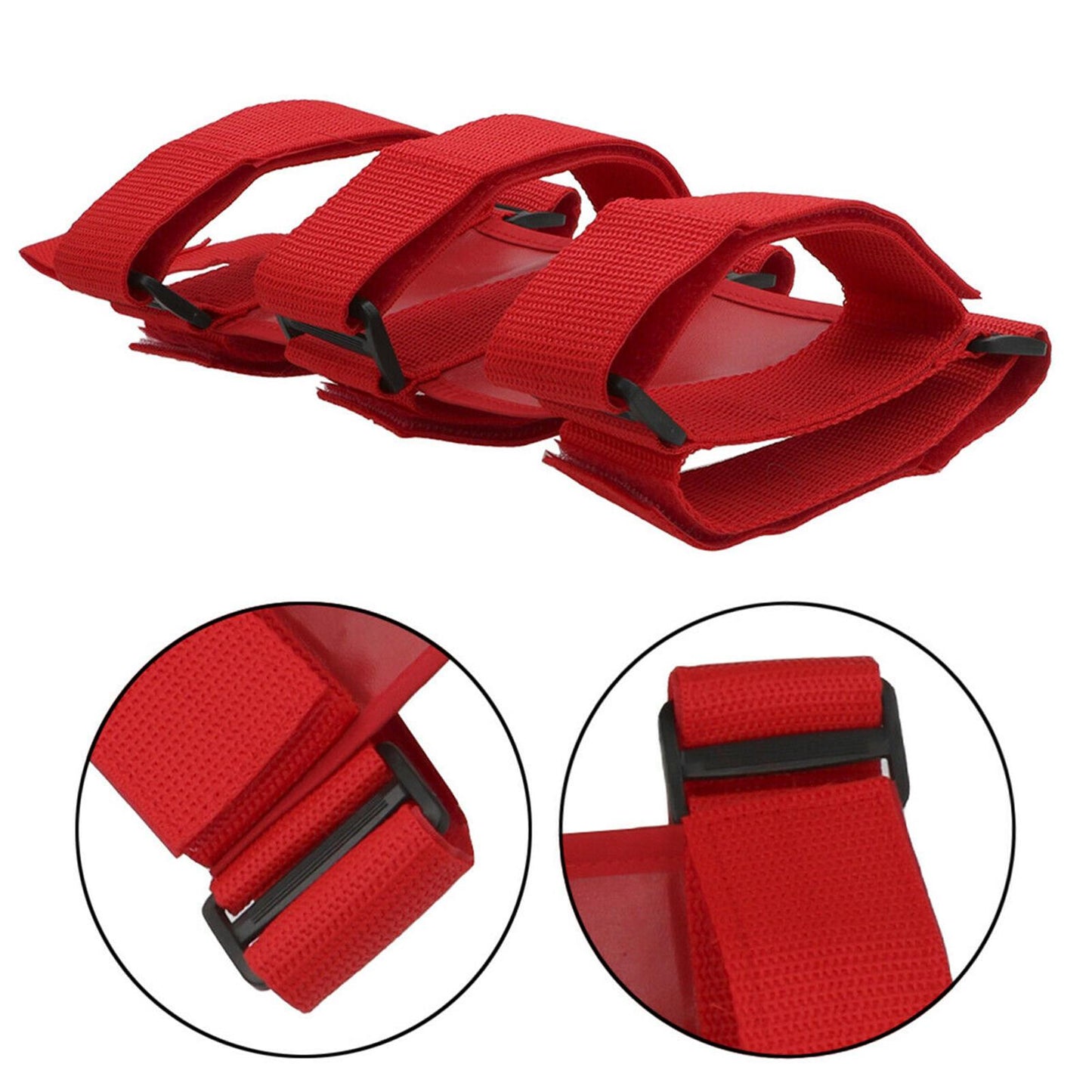 Car Roll Bar Mounted Fire Extinguisher Holder Bracket Adjustable Strap