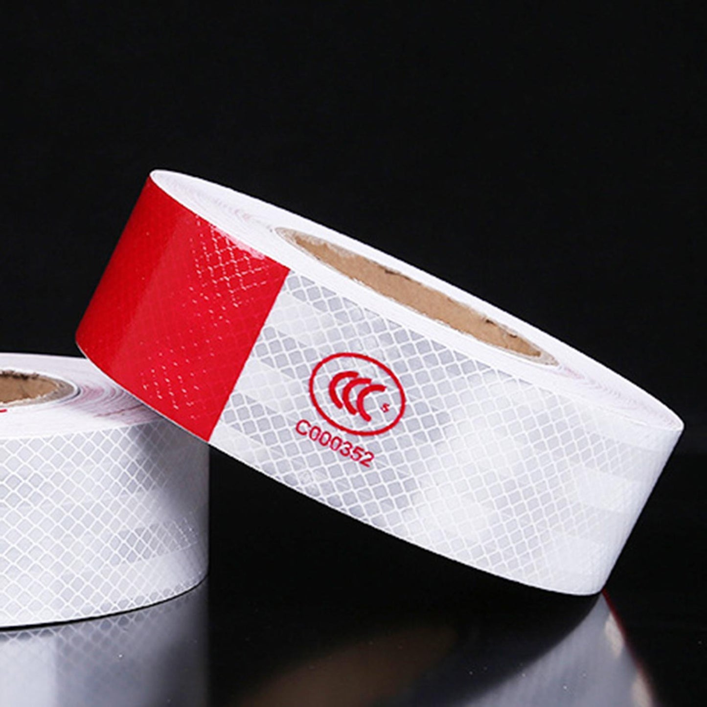 Reflective Tape DOT-C2 Waterproof Red & White Safety Conspicuity tape 30m
