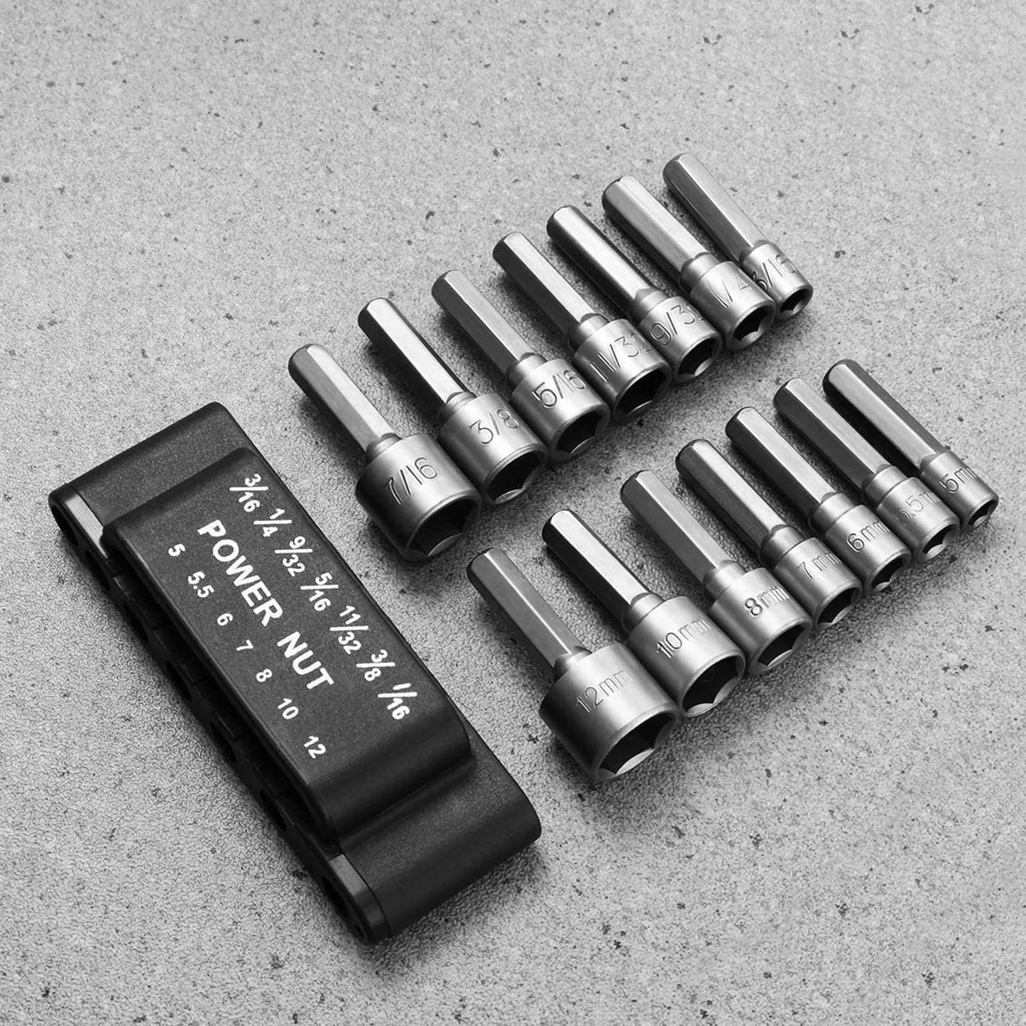 Socket Wrench Set Hexagonal Shank Hex Nut Socket Screwdriver 9x8x2cm