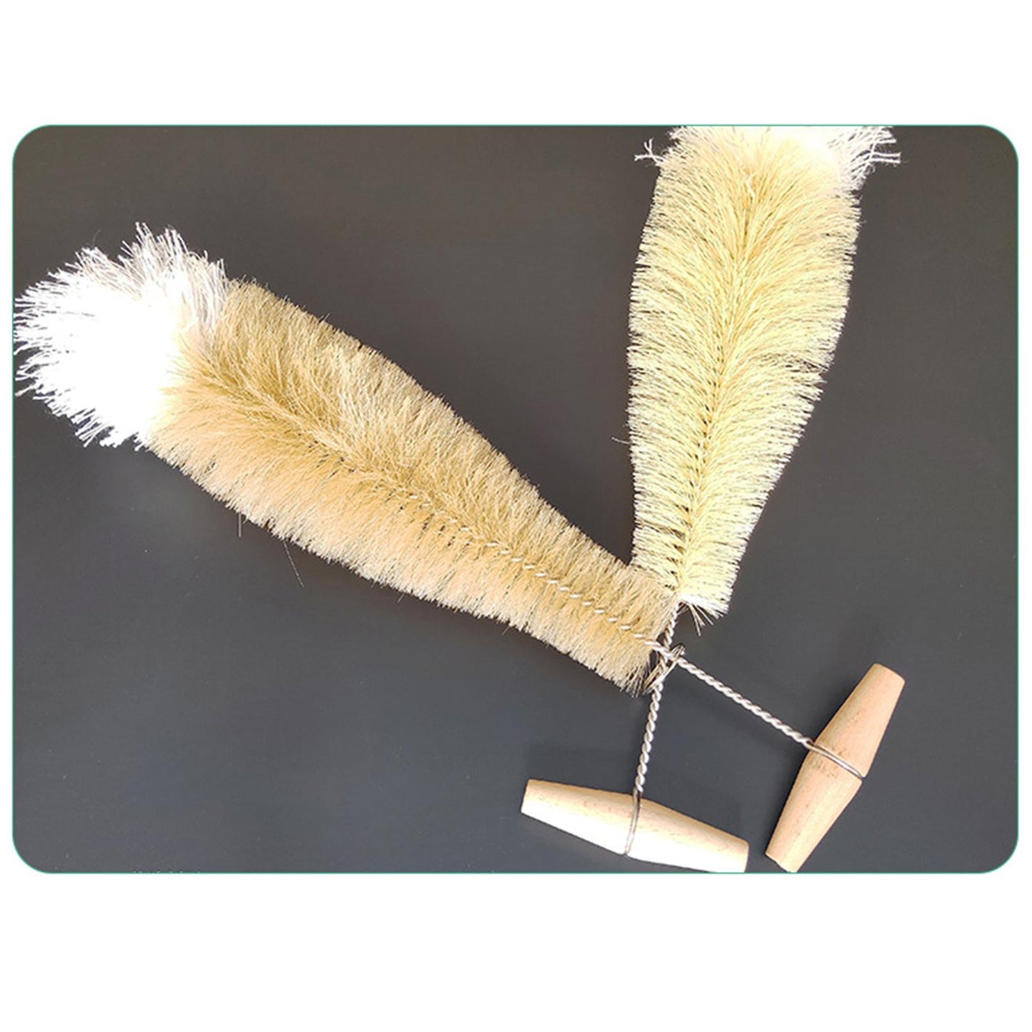 32cm Long Bottle Brush Narrow Water Bottle Cleaner Bristle for Baby Bottles
