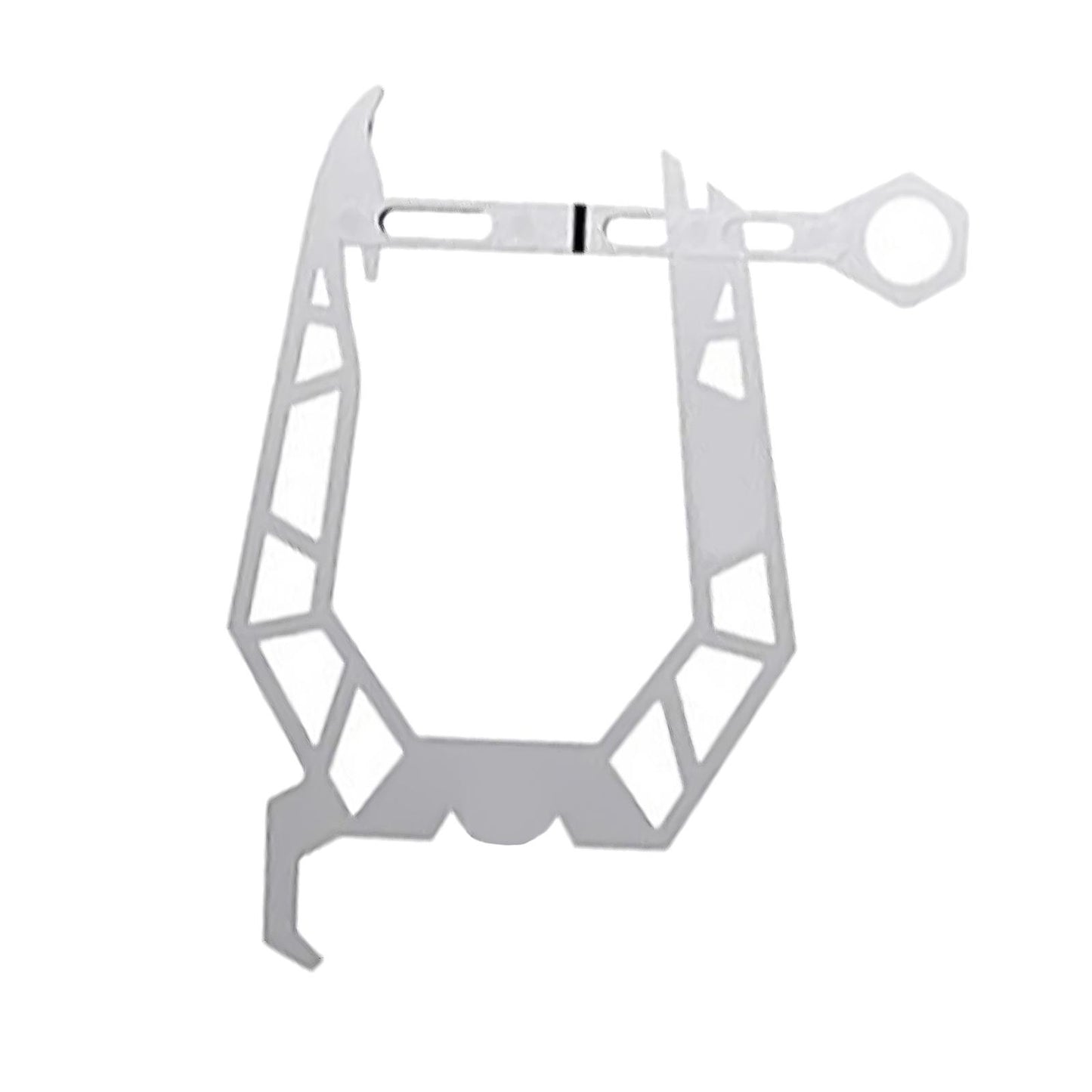Multi-Purpose U Type Telescoping Boat Hook Dock Hook Only B adapter