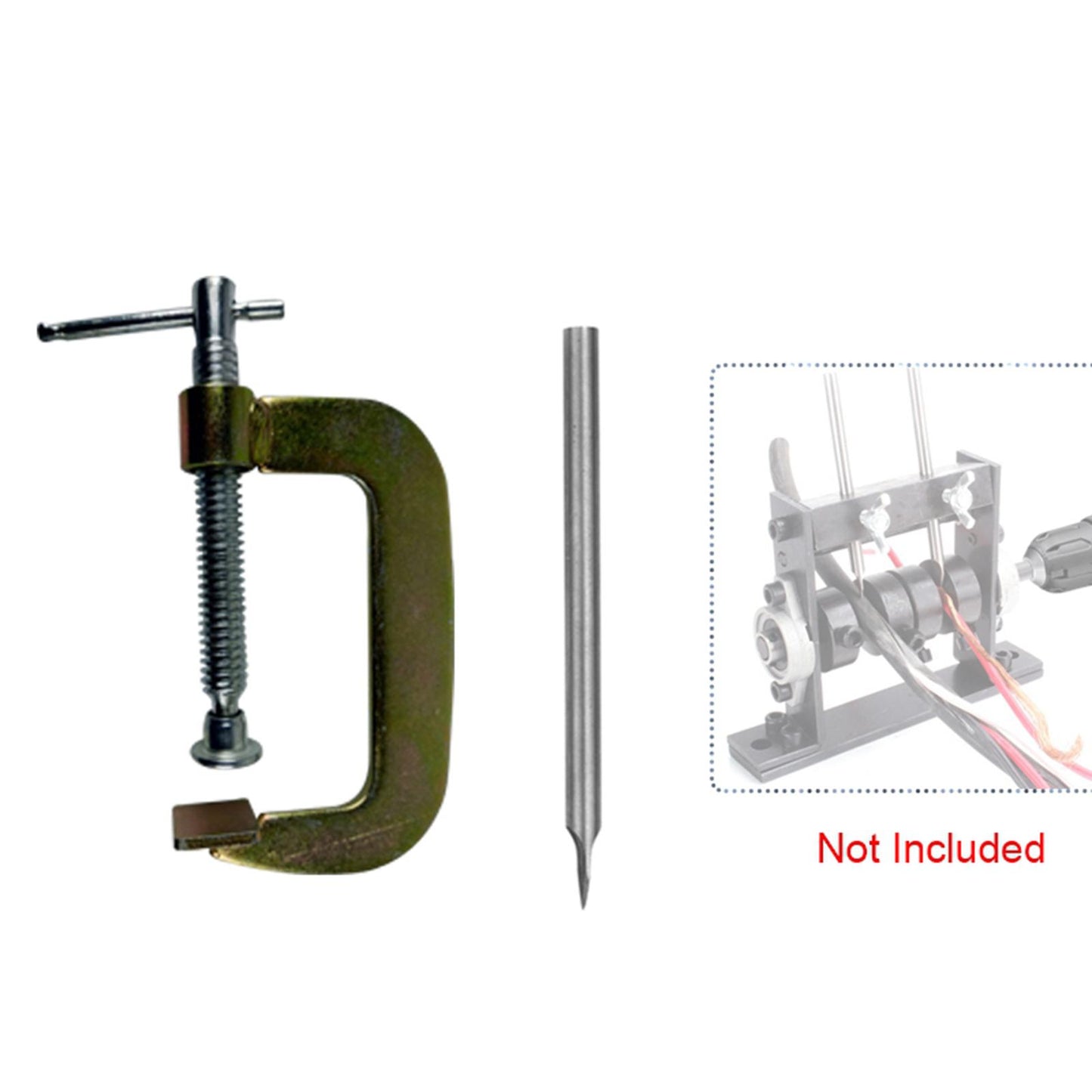 Manual Copper Wire Stripping Machine Stripper Recycle Tool 1 Blade+G Clips