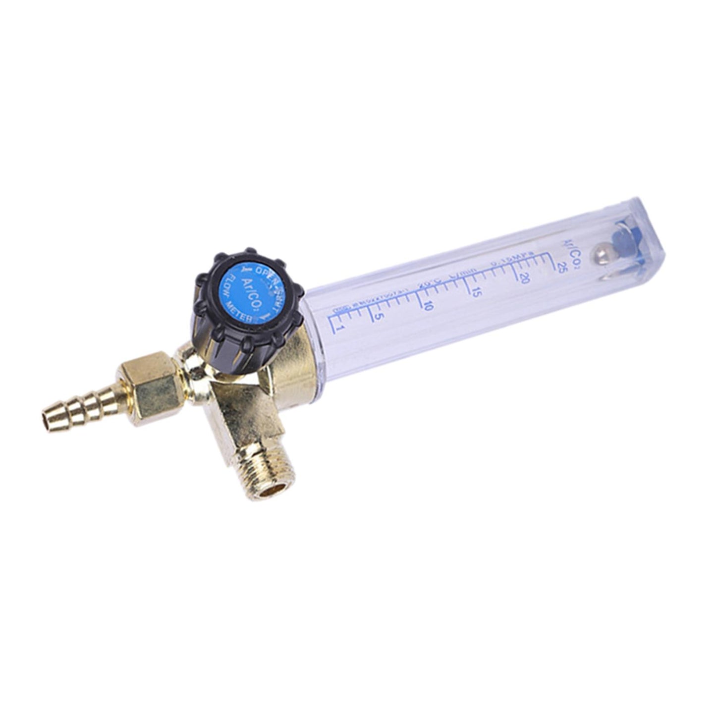 Alloy Mig Tig Flow Meter Argon CO2 Gas Flow Meter Tools Argon Flowmeter