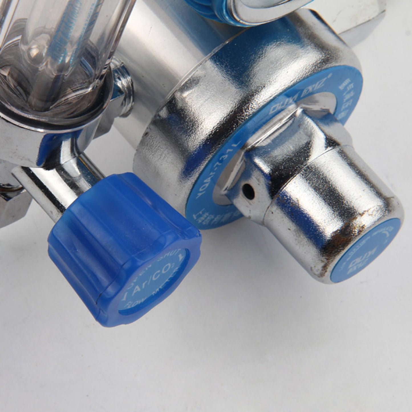 Argon / CO2 Mig Tig Flow Meter Flowmeter Gas Regulator Gauge Welding double