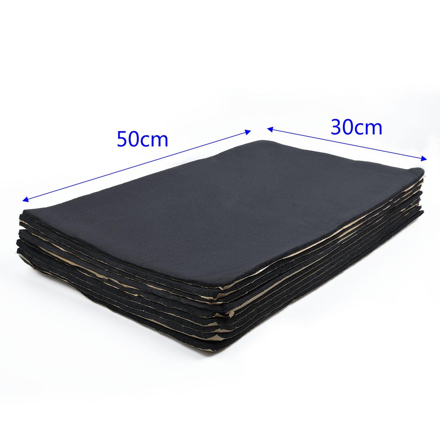 9Pc Self-Adhesive Car Sound Deadening Mat Sound Deadener Insulation Material