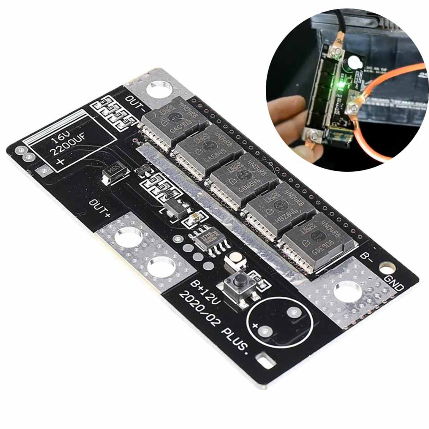 DIY Spot Welder Set Mini 100-200A for 18650/26650/32650 Lithium Battery