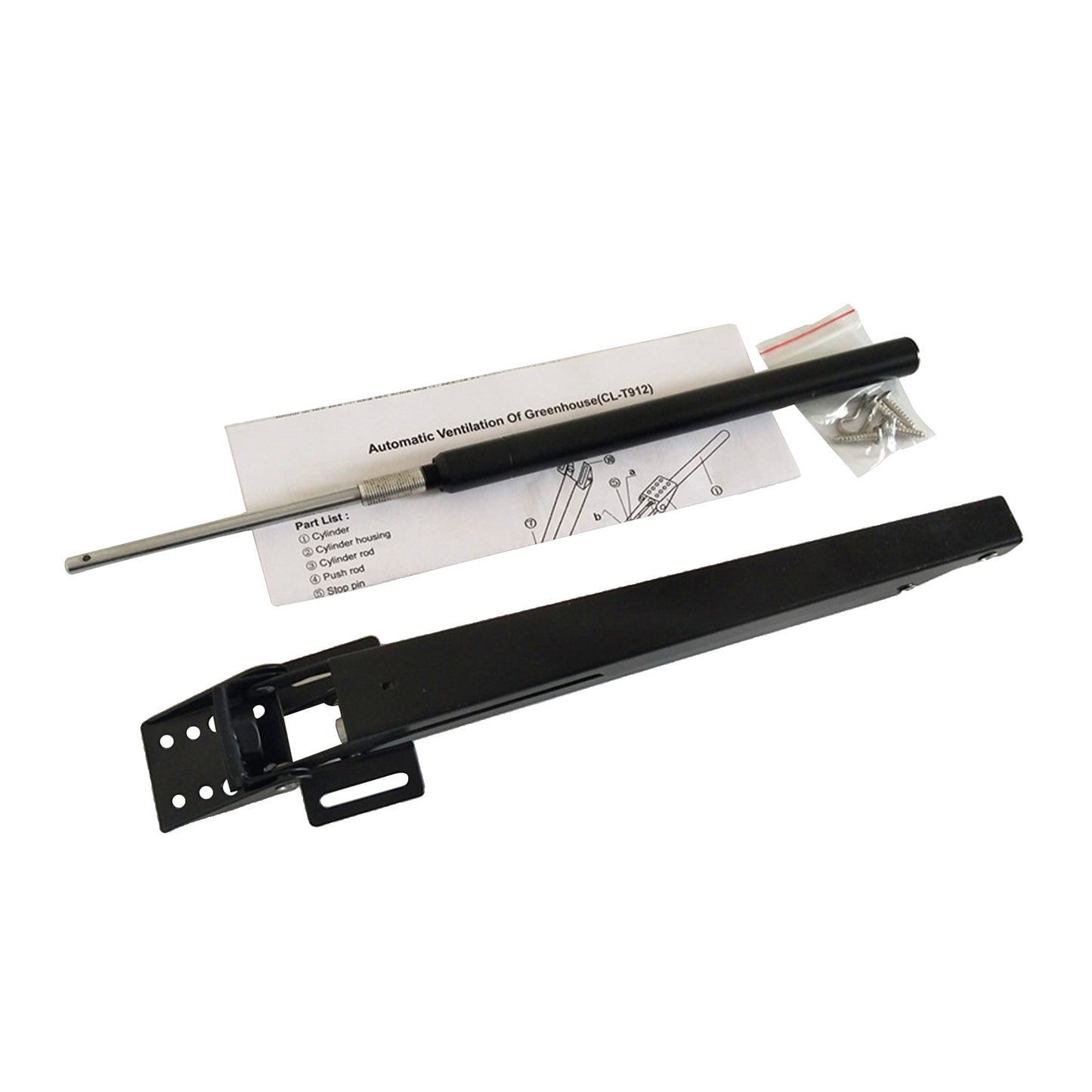 Iron Automatic Window Opener Gardening Tools for Grow Greenhouse Agriculture