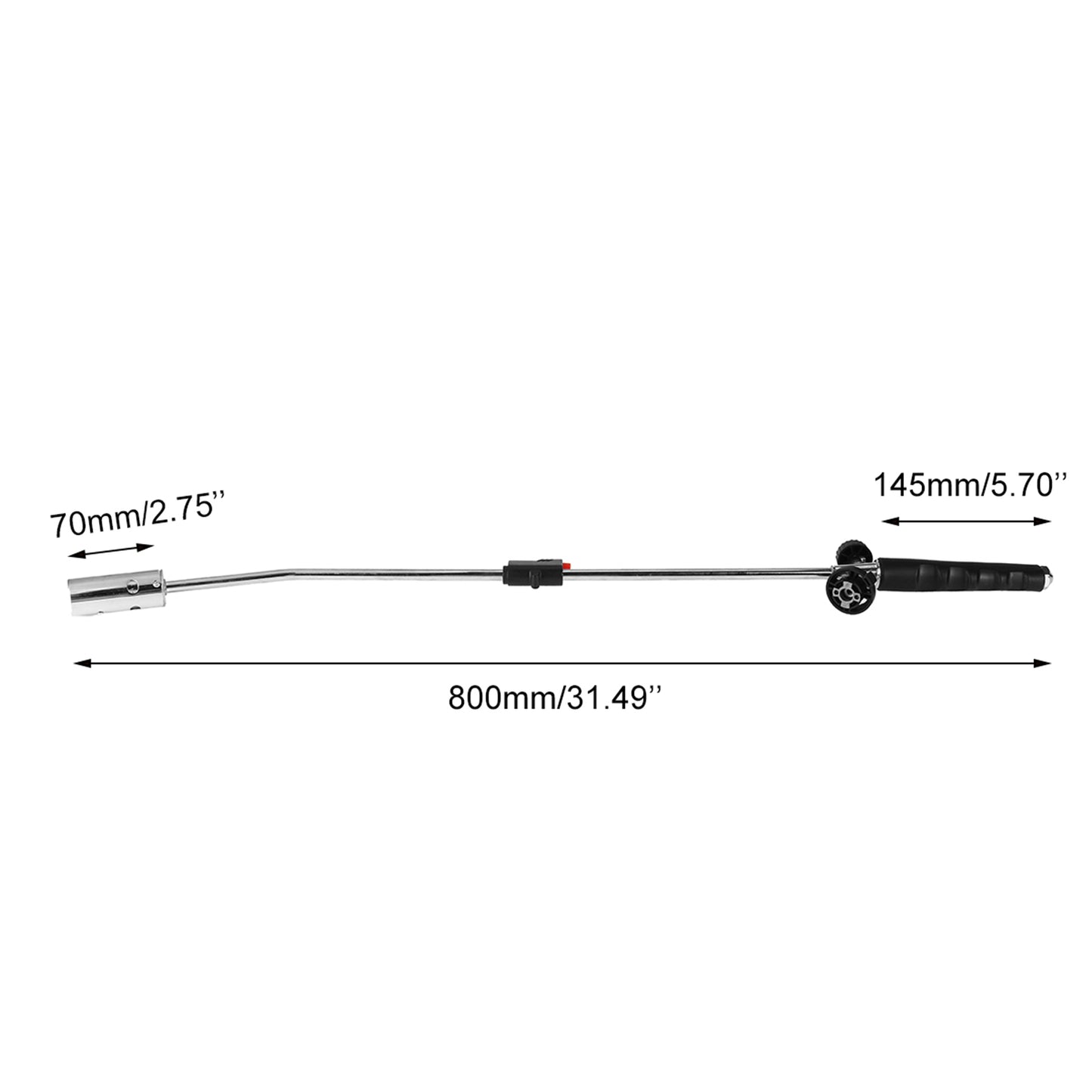 Outdoor Butane Torch Weed Burner for Street Ice Snow Melter Roads Backyard