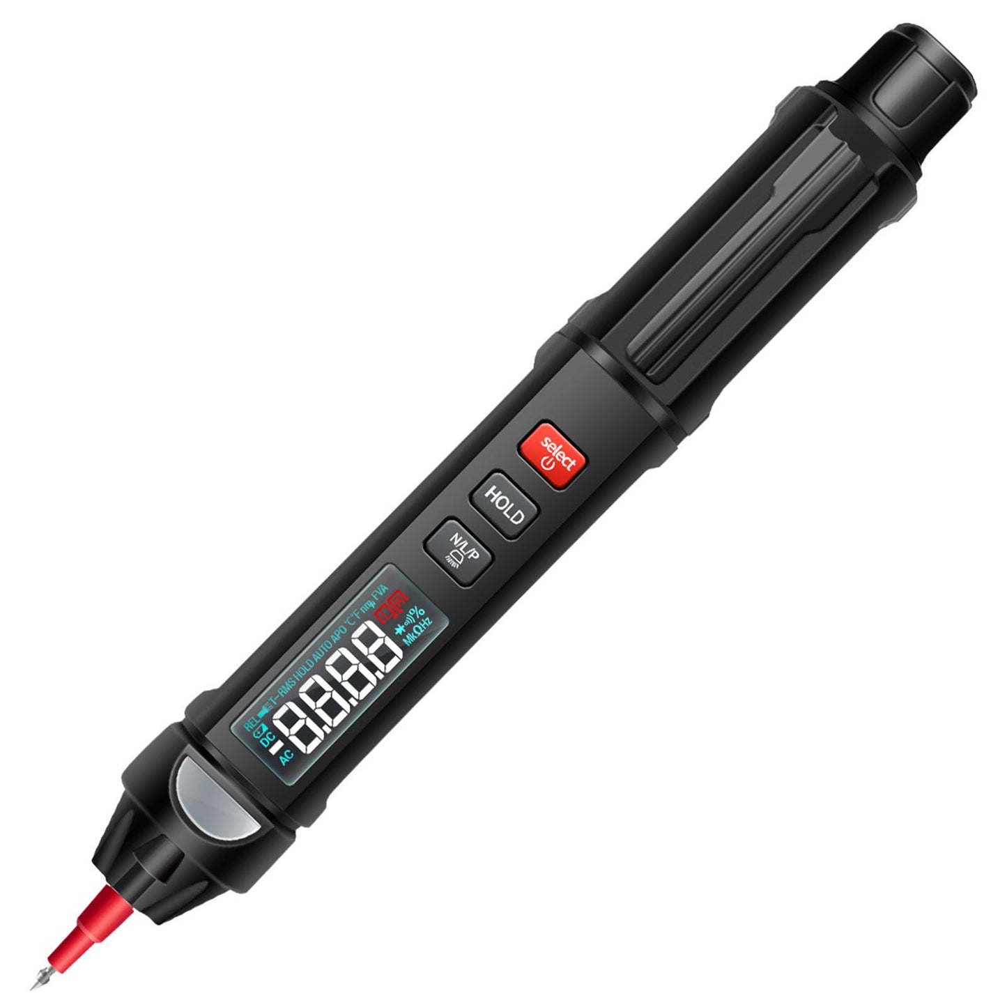 Multimeter Tester 6000 Counts AC/DC Voltage Meter Pen A3008 with Tools Kit