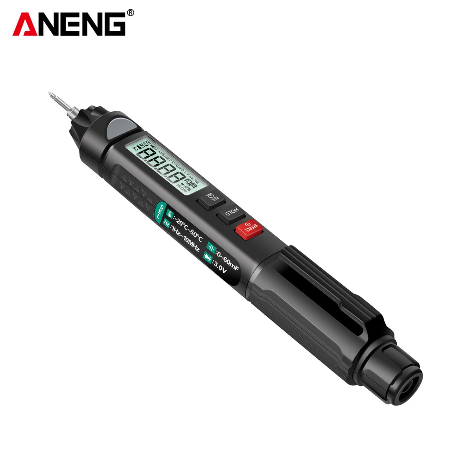 Multimeter Tester 6000 Counts AC/DC Voltage Meter Pen A3007 LCD Display
