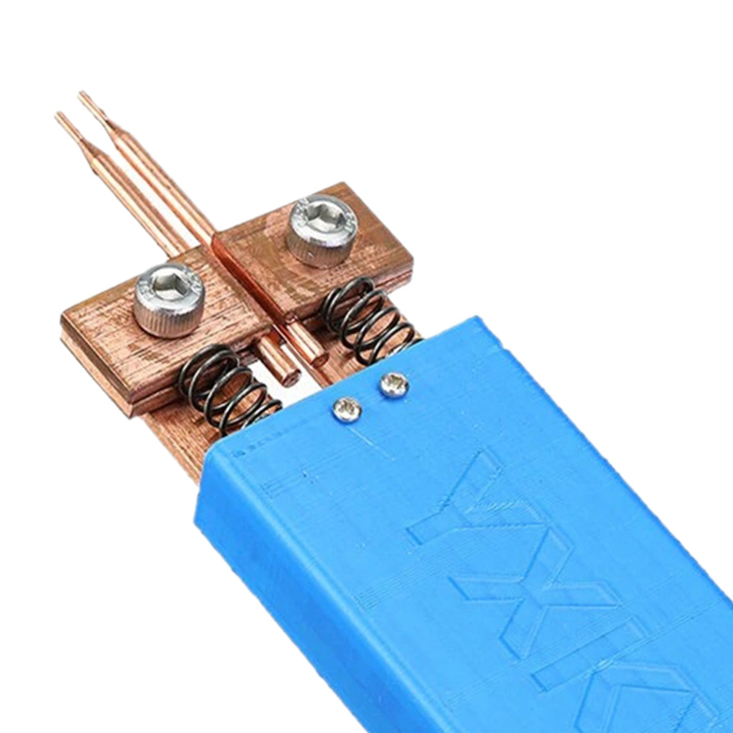 Integrated Type Spot Welding Pen Welder Portable DIY for 18650 Battery blue