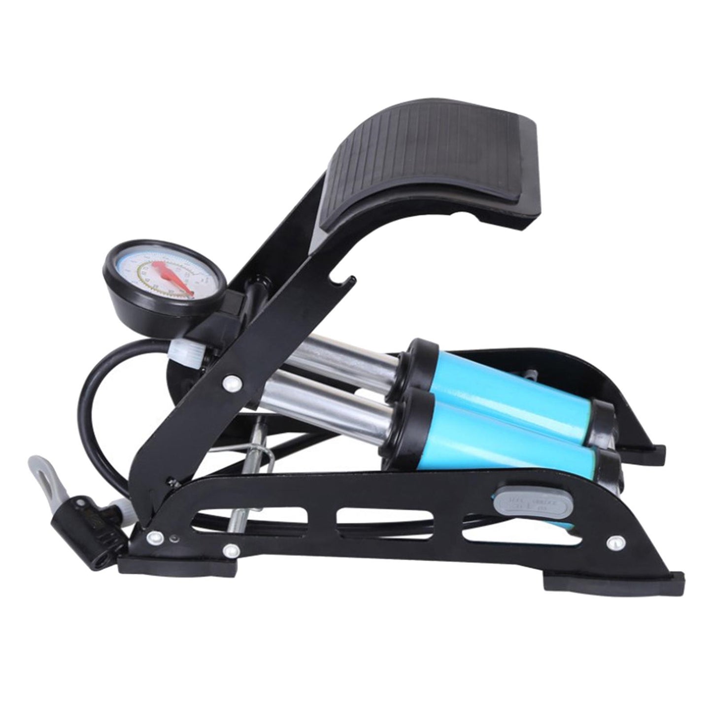 Dual-Cylinder Foot Pump 160PSI for Bicycles Motorcycles Cars Balls Standard