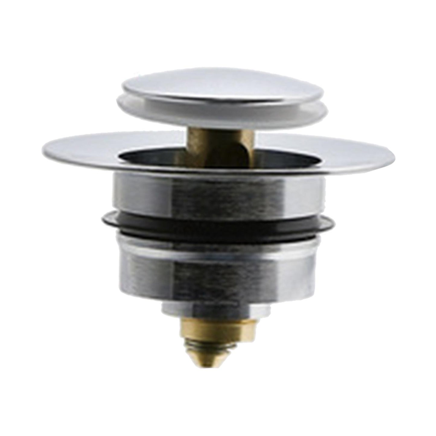 Universal Wash Basin Bounce Drain Filter Vanity Sink Bathtub Plug Bathroom 37 to 40mm Silver 2