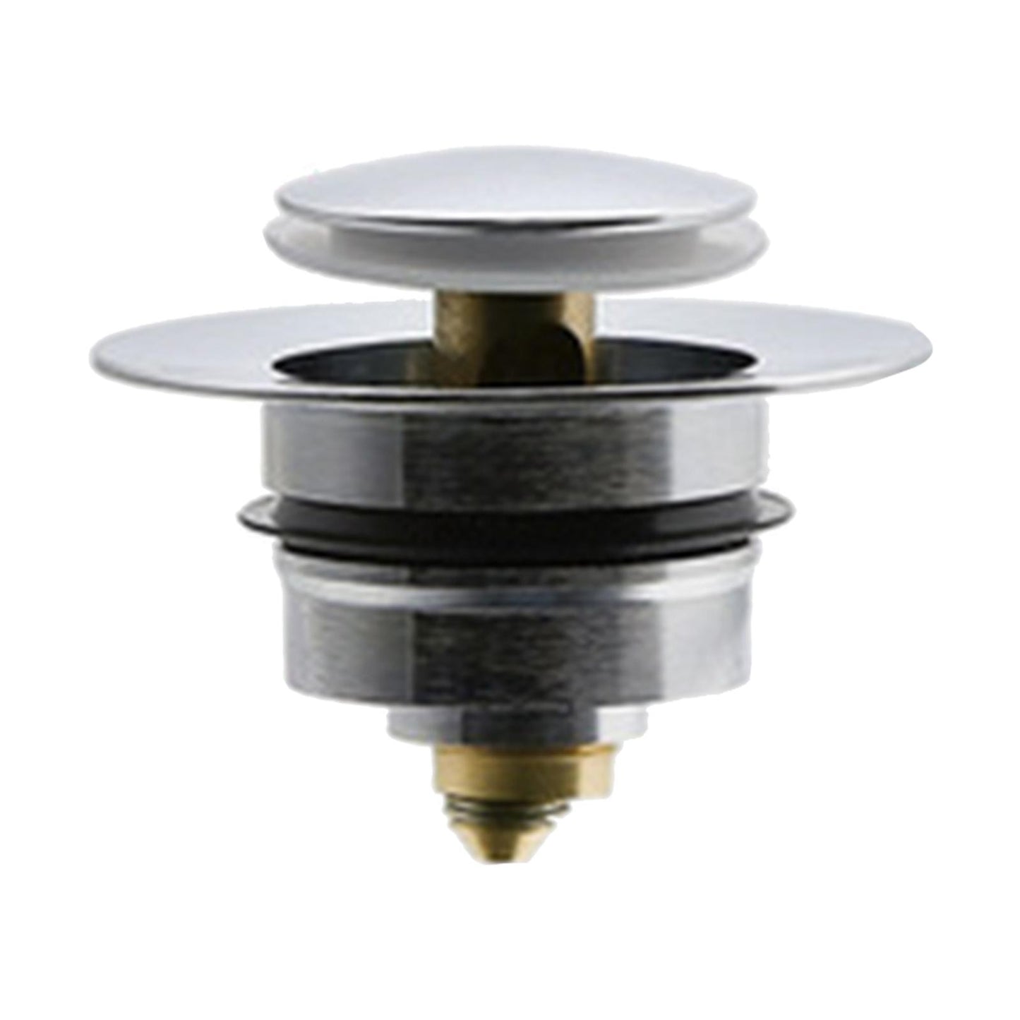 Universal Wash Basin Bounce Drain Filter Vanity Sink Bathtub Plug Bathroom 37 to 40mm Silver 2