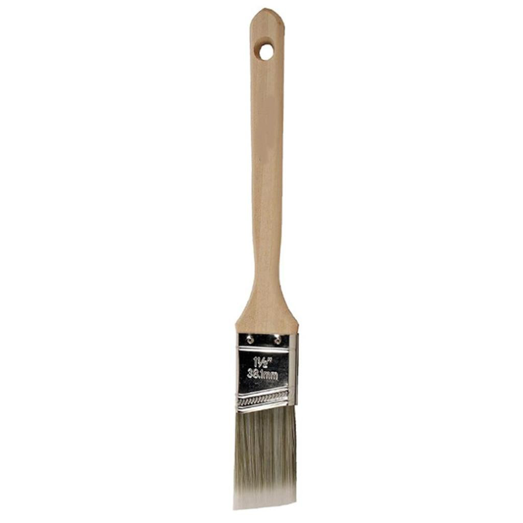 Wooden Handle Paint Brush Cabinets Wall Painting Bristle Brushes 5pcs