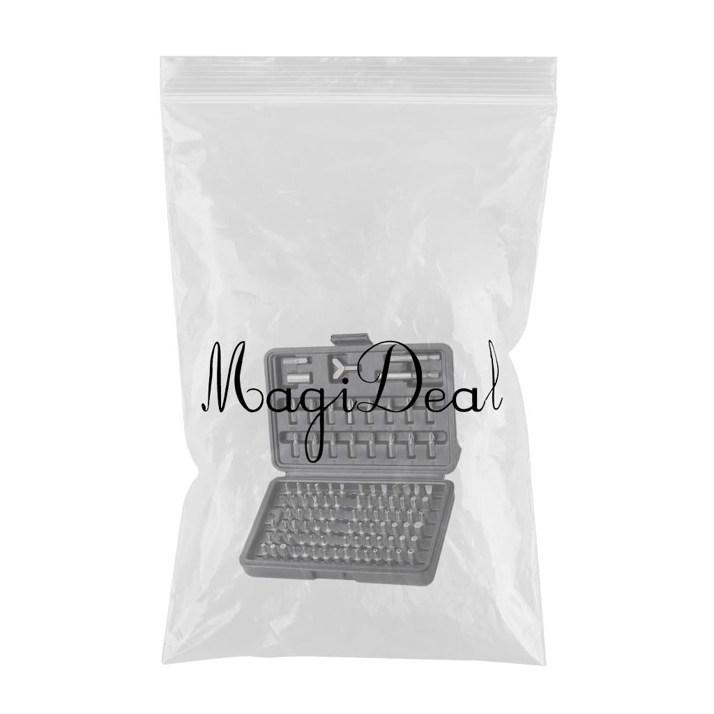 Magnetic Screwdriver Bit Kit Security Bit 1/4 Pro Ended Tools Box Bit Holder 100pcs